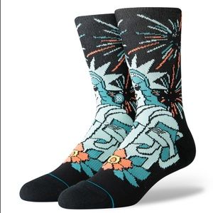 Stance Underwear & Socks - Stance Freedom Of Ice Cream Crew Height Sock Stance Underwear & Socks - Stance Freedom Of Ice Cream Crew Height Sock